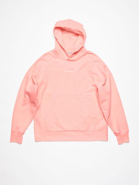 Acne Studios Stamp logo hoodie - Pale Pink