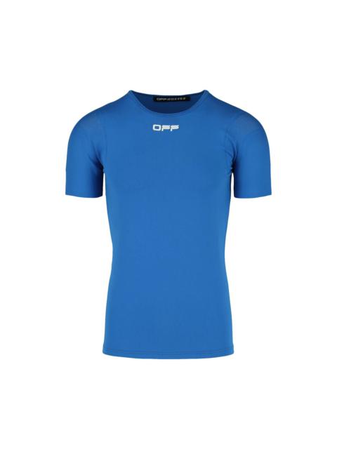 Off-White Active Seamless Short-Sleeve Tee 'Blue'