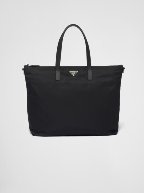 Prada Re-Nylon and Saffiano leather tote bag