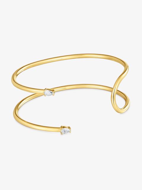 TOUS Bangle with 18K gold vermeil and laboratory-grown diamonds Lio LGD