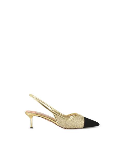 AQUAZZURA Gia mesh pumps