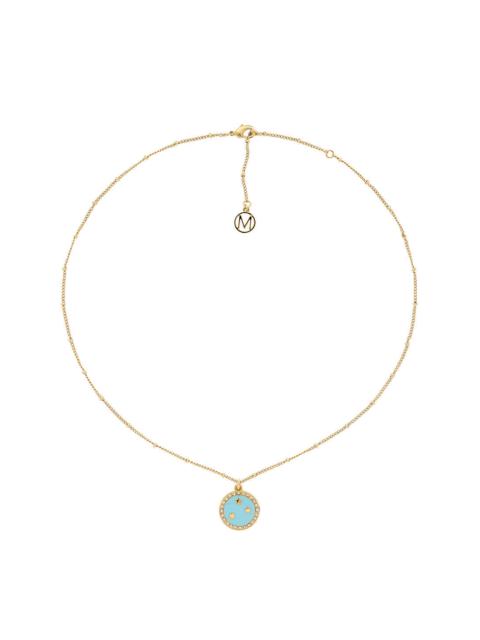 MELISSA ODABASH GOLD TURQUOISE STAR PENDANT