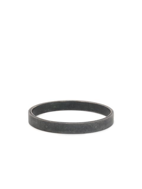 Parts of Four Sistema oxidised-finish bangle