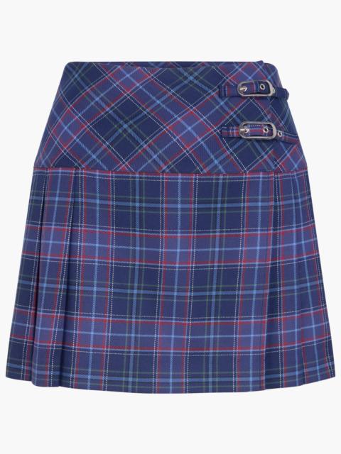 Hill House Home The Inola Skirt - Belgravia Tartan Navy