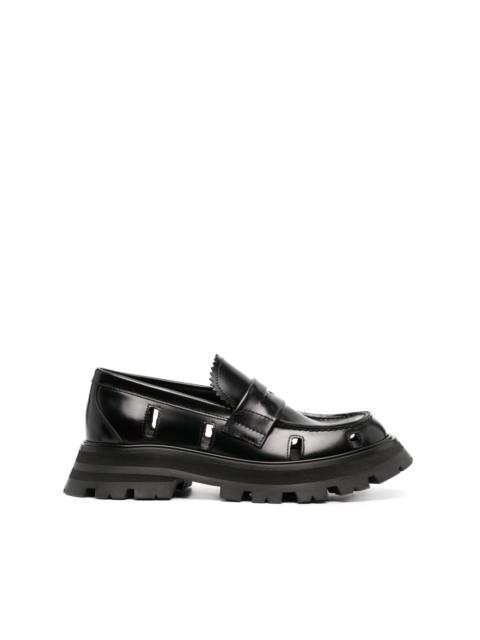 Wander chunky leather loafers
