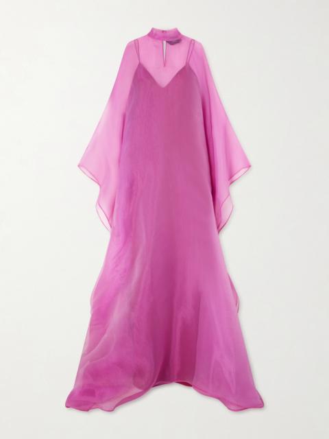Taller Marmo Sphinx Organza Turtleneck Gown