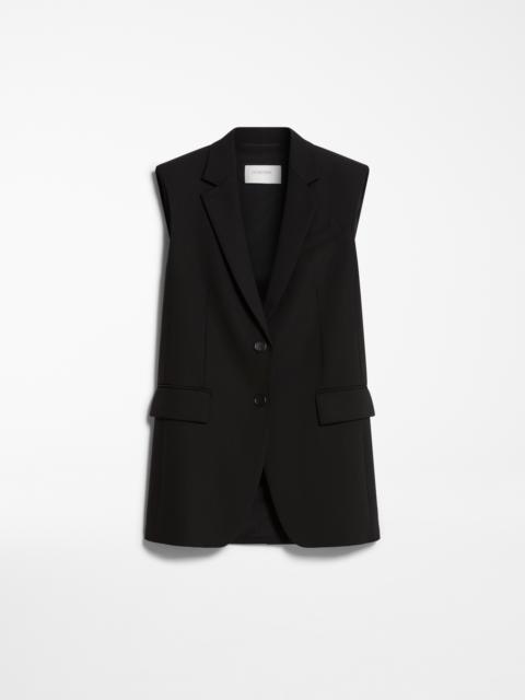 Sportmax PARANA Sleeveless wool blazer