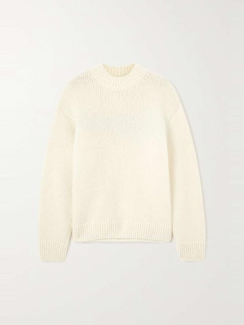 JACQUEMUS Pavane oversized alpaca-blend jacquard sweater
