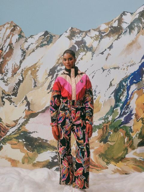 FARM RIO Black Artsy Banana Ski Jumpsuit