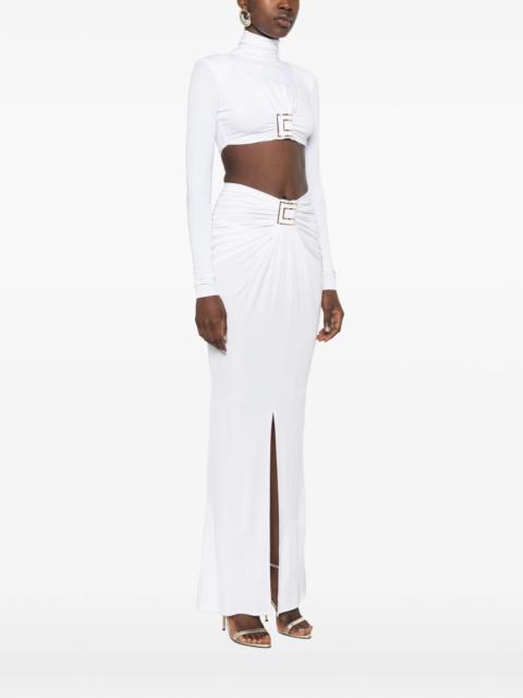 ELISABETTA FRANCHI Elisabetta Franchi Logo-plaque Cropped Top