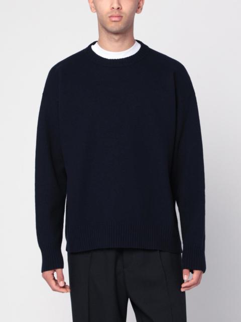 Jil Sander Midnight blue cotton T-shirt