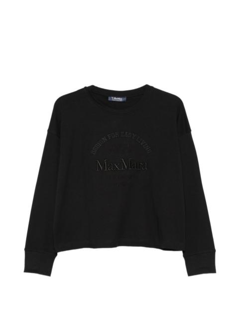 'S Max Mara Rugiada logo sweatshirt