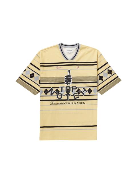 Supreme 대 x Bernadette Corporation Pique 축구 탑 '팔 황색 이름 *
