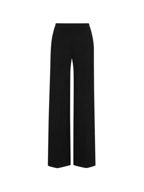 Oscar de la Renta ZIP FRONT WIDE LEG PANTS