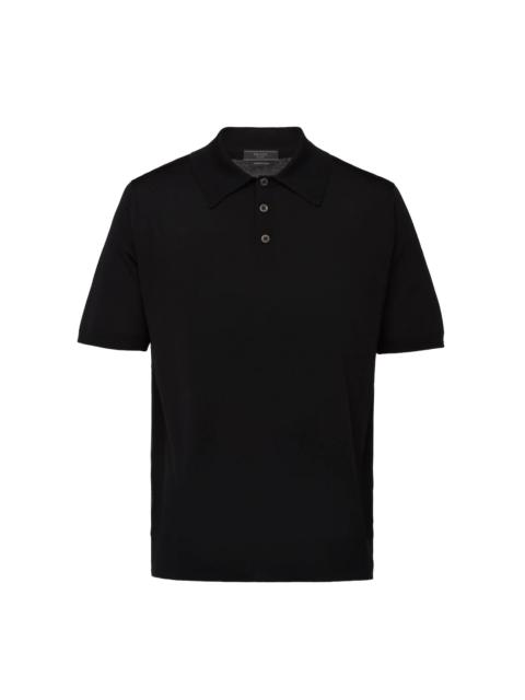 Prada Wool Polo Shirt
