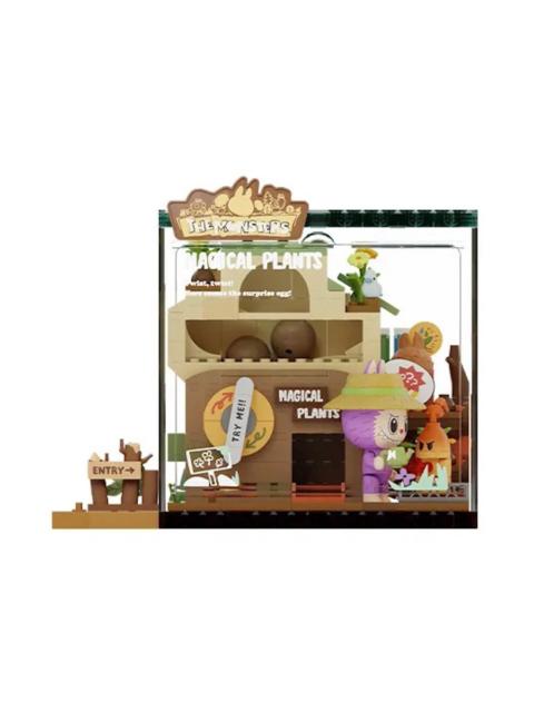 POP MART Pop Mart Pop Blocks Labubu The Monsters Forest Secret Base Series Blocks Part 2 Magical Plants P1000