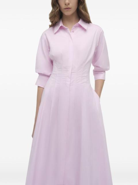 SIMKHAI Jazz shirt midi dress