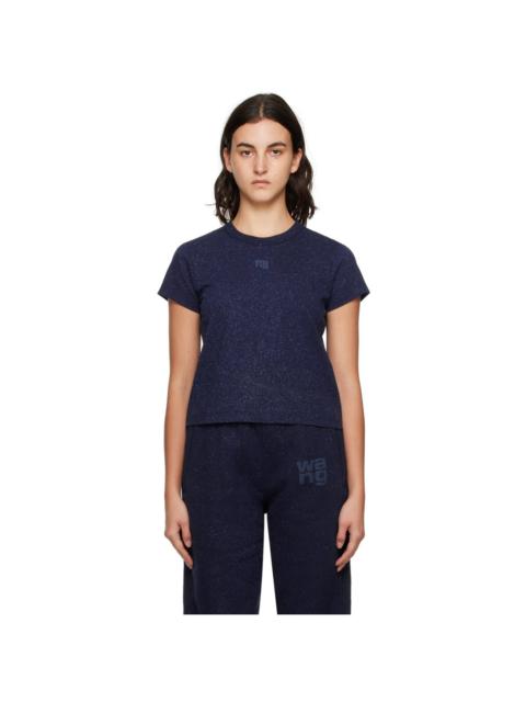 alexanderwang.t Navy Shrunken T-Shirt