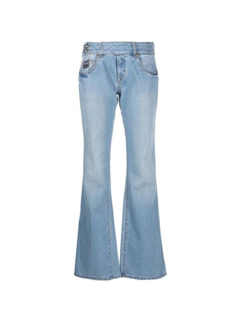 VERSACE JEANS COUTURE flared denim jeans