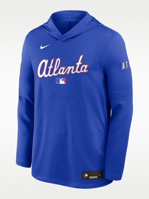 Nike Atlanta Braves City Connect Men's Nike Dri-FIT MLB Long-Sleeve Hooded Top