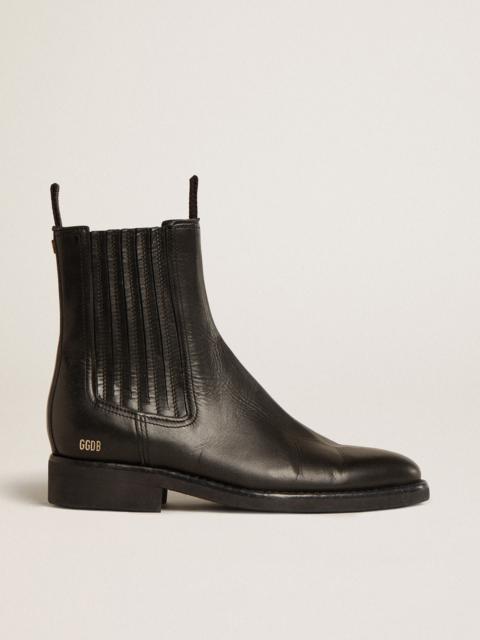 Golden Goose Women’s Chelsea boots in black leather