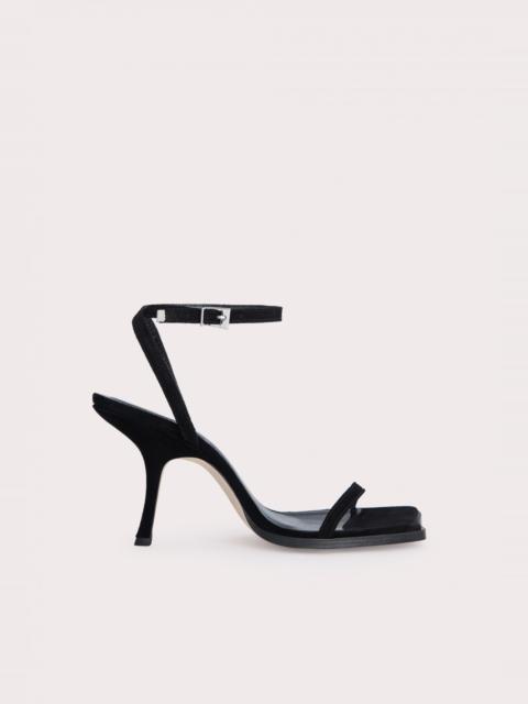 BY FAR 95mm Sandal - Black