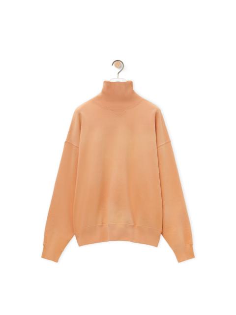 Loewe High neck sweatshirt in cotton