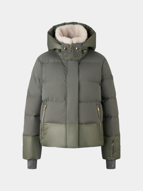 BOGNER Maja down ski jacket in Khaki