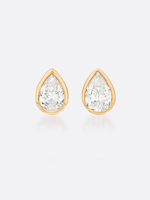 BROCHU WALKER Romance Pear Diamond Droplet Earrings