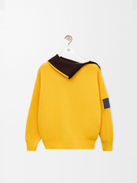 Loewe Zip-up sweater in wool