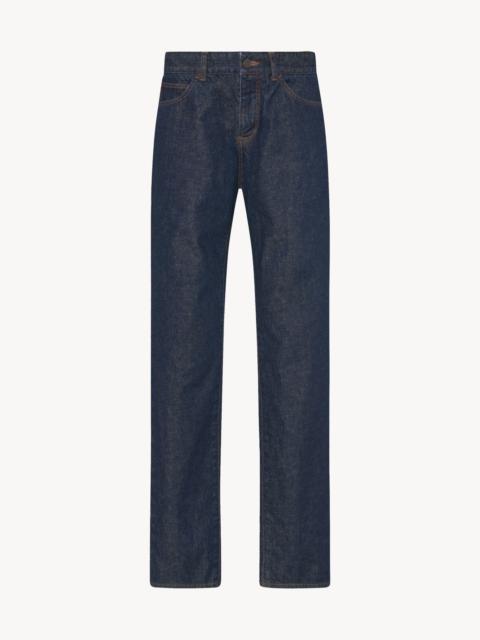 The Row Landais Jean in Cotton | REVERSIBLE