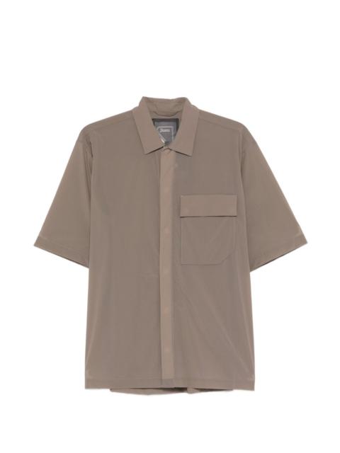 Herno ripstop-pattern shirt
