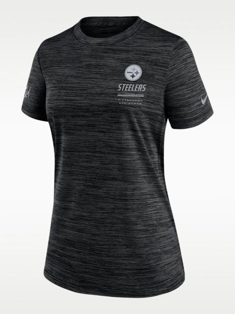 Nike Pittsburgh Steelers Sideline Velocity Women's Nike Dri-FIT NFL T-Shirt