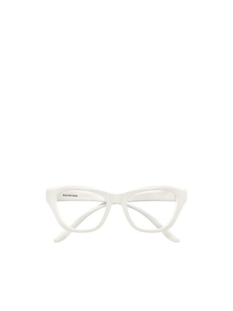 BALENCIAGA BB logo cat-eye glasses
