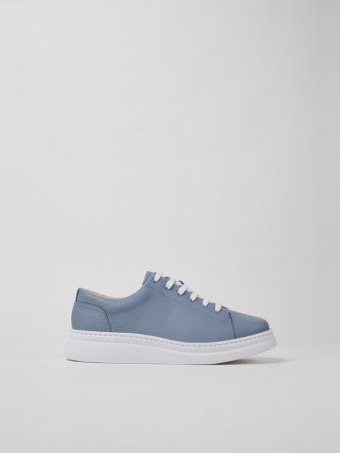 CAMPERLAB Blue Leather Sneakers for Women.