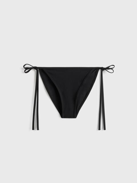 TOTEME Scoop bikini bottoms black