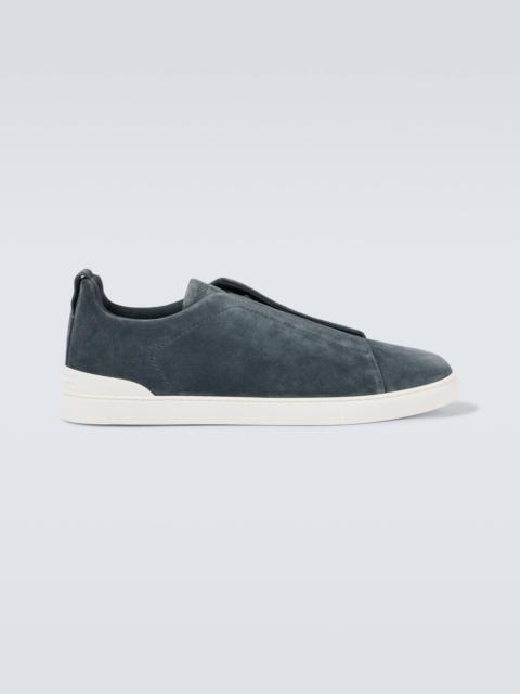 ZEGNA suede sneakers