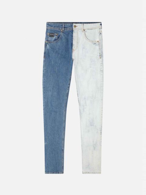 VERSACE JEANS COUTURE Bi-colour Jeans