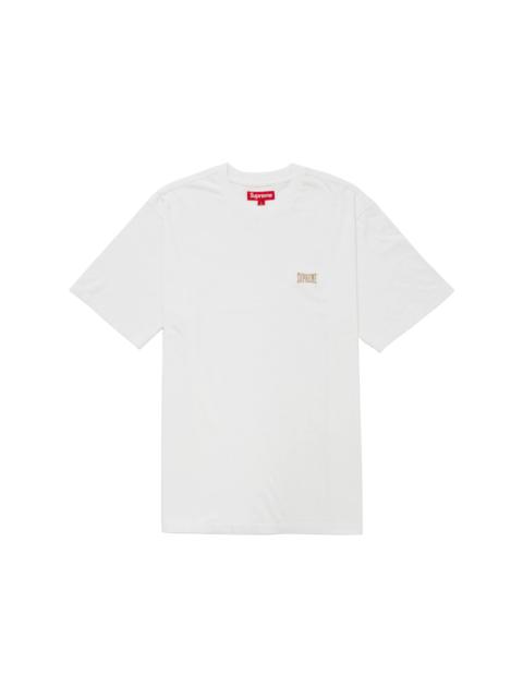 Supreme Warm Up Washed S/S Top White