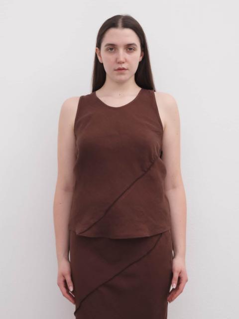 BASERANGE Lava Top - Fine Linen