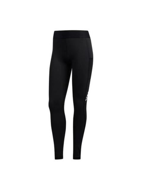 (WMNS) adidas Techfit Long Tights Asia Sizing 'Black' FJ7167