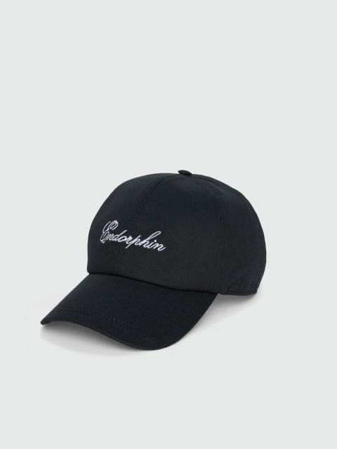 MSGM Black baseball cap with MSGM embroidery