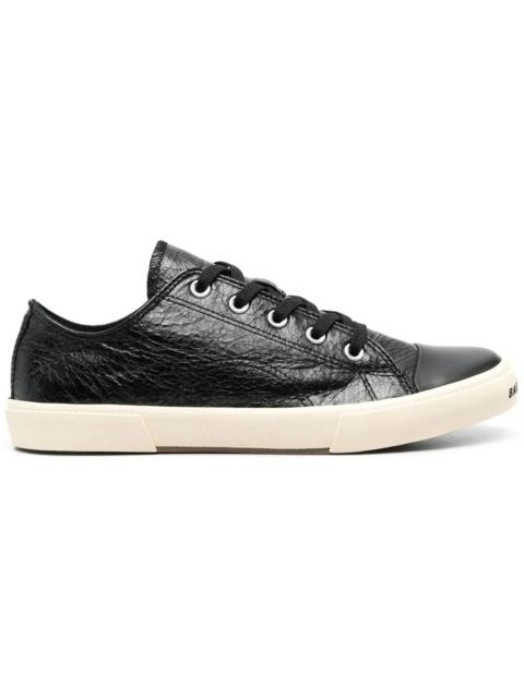 BALENCIAGA Balenciaga Paris Low Top Leather Sneaker Black