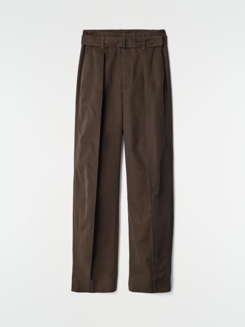 Lemaire CURVED PANTS IN POLYCOTTON TWILL