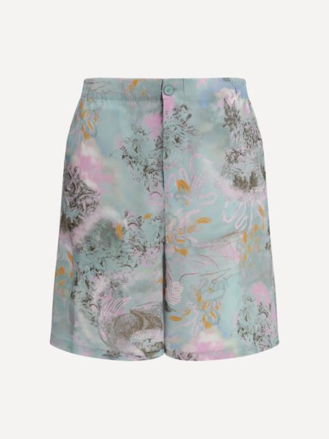 Printed Bowling Shorts