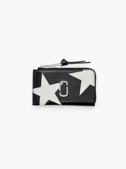 Marc Jacobs THE STAR PATCHWORK TOP ZIP MULTI WALLET