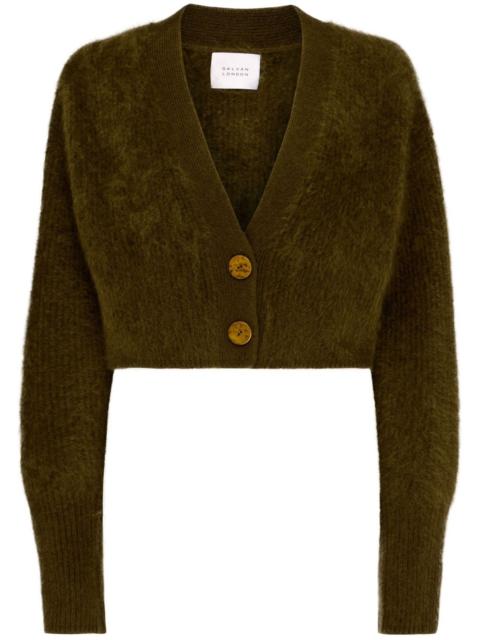 GALVAN cropped cardigan