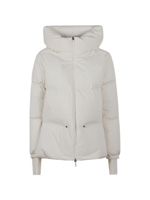 Herno hooded quilted jacket