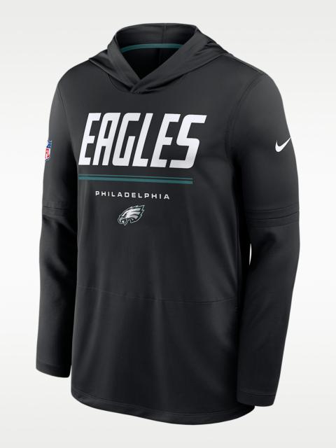 Nike Philadelphia Eagles Sideline Men's Nike Dri-FIT NFL Long-Sleeve Hooded Top