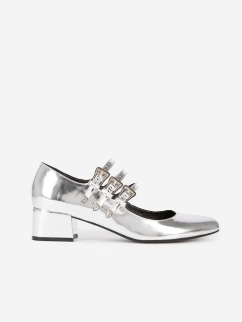The Kooples BABIES WITH SILVER LEATHER HEELS